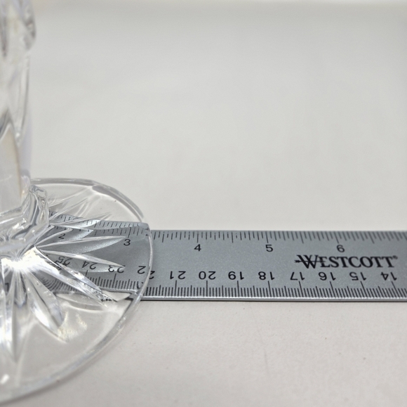 hofbauer byrdes crystal vase 1970's Intricate Bird Patterns Cut Into Glass - Picture 10 of 13